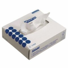 Kimcare Medical Tissue Wipes - 2 Ply White (Box Of 80)